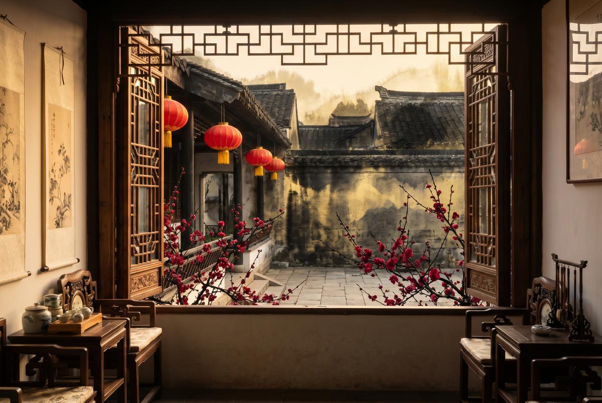 17C国风美学 - 古建庭院意境 - www.gguslsj.cn
